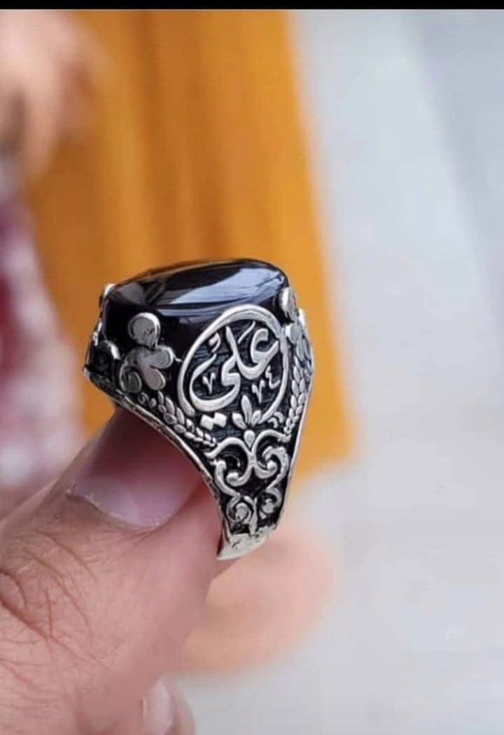 خاتم فضه عيار 925