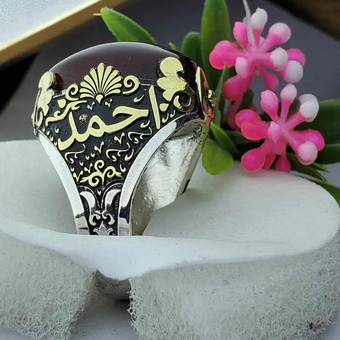 خاتم فضه عيار 925